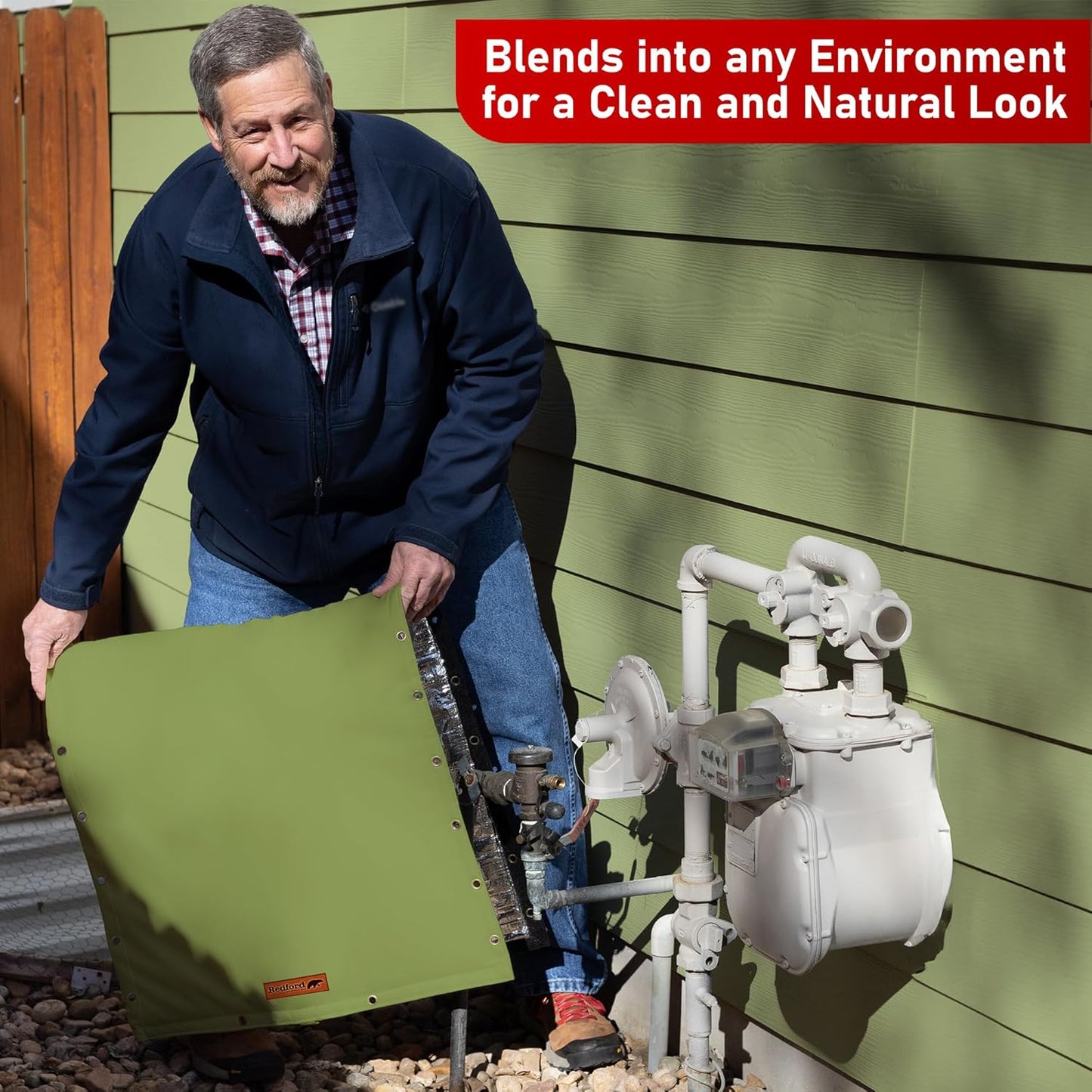 3-Way Opening Backflow Cover (Green)