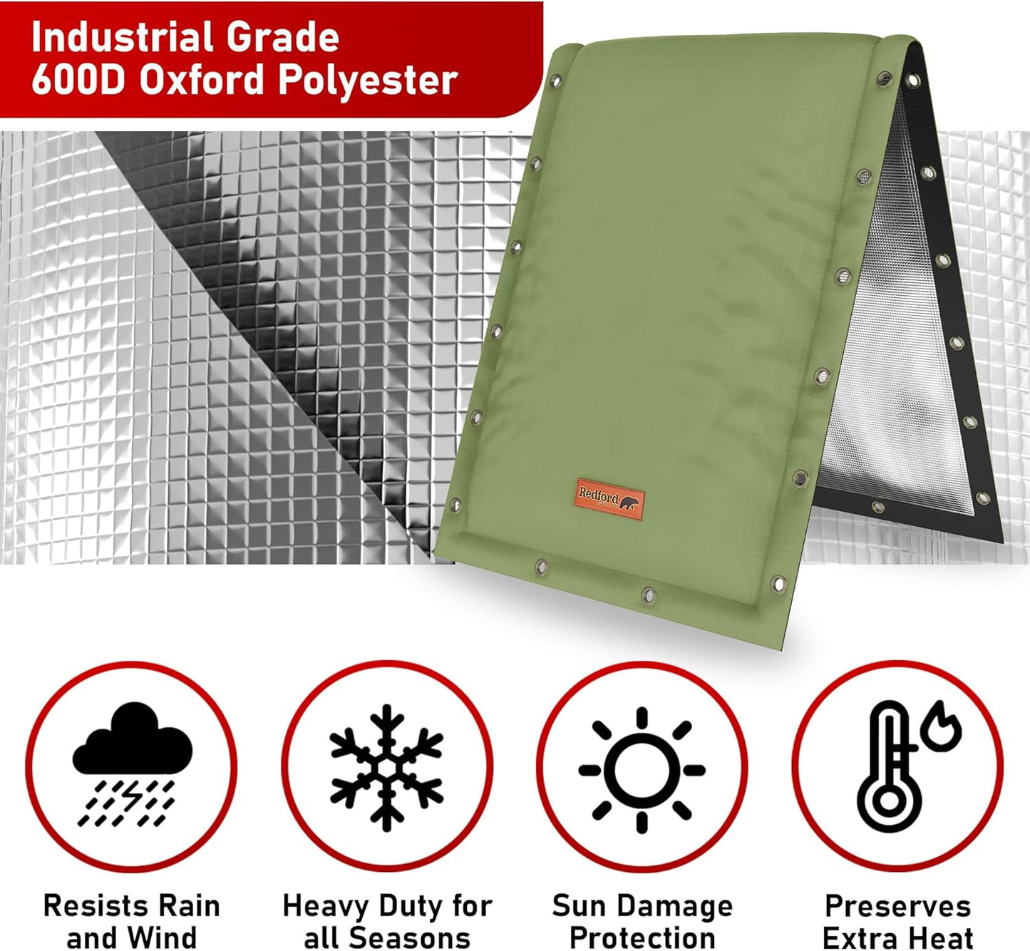 3-Way Opening Backflow Cover (Green)