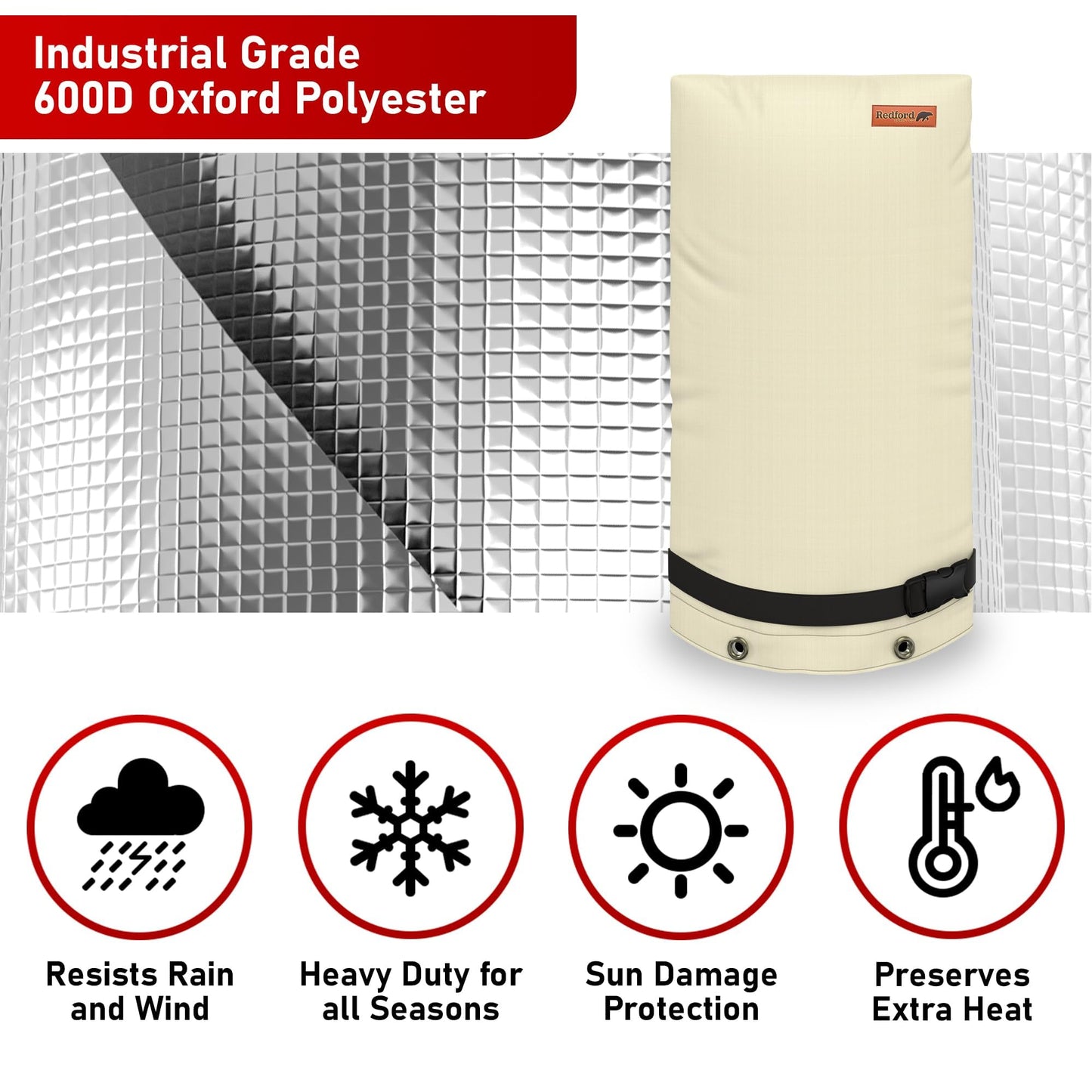 Cold Snap Long Faucet Cover (Beige)