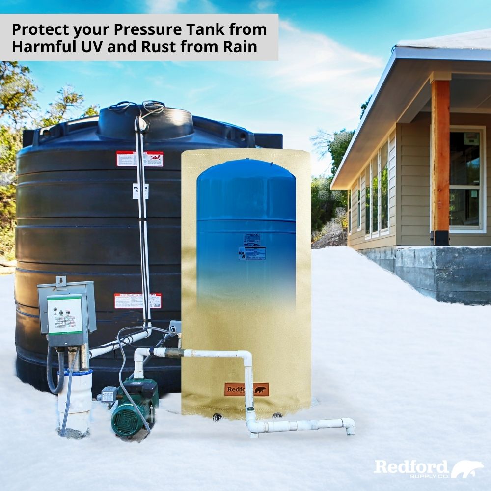 Cold Snap Wellhead Cover™ Prevents Costly Repairs Due to Freezing Weather - Easily Slips On and Off for Fast Concealment