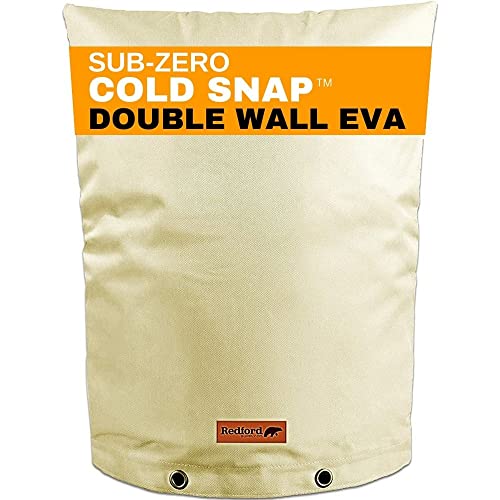 Redford Supply Co. Coldsnap Double Wall EVA Water Well Pump Covers - Backflow Preventer Insulation Cover, Sprinkler Valve Covers for Outside, Well Head Cover, Sprinkler Covers