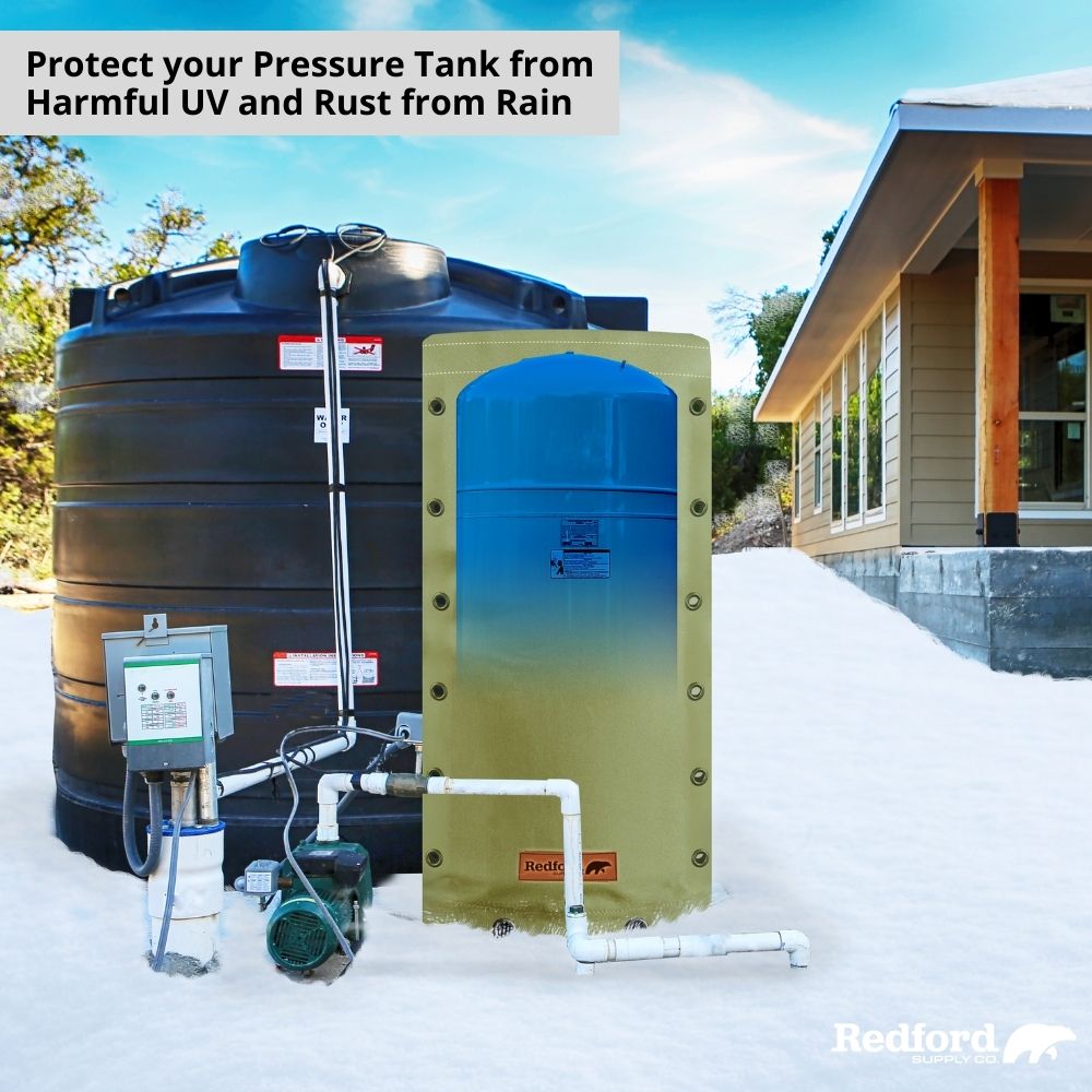 Customizable Cold Snap Wellhead Cover™ Prevents Costly Repairs Due to Freezing Weather - Easily Slips On and Off for Fast Concealment (Green)