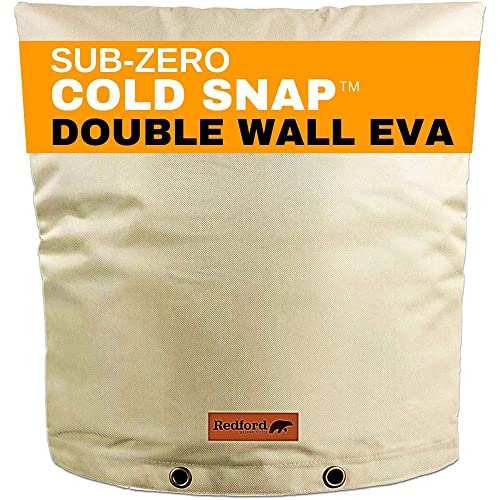 Redford Supply Co. Coldsnap Double Wall EVA Water Well Pump Covers - Backflow Preventer Insulation Cover, Sprinkler Valve Covers for Outside, Well Head Cover, Sprinkler Covers