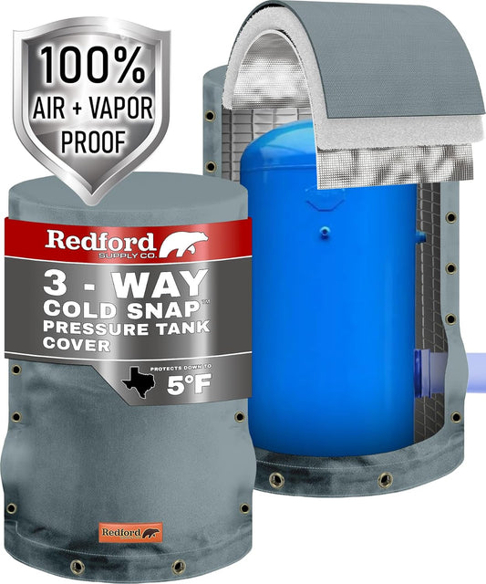 Cold Snap 3-Way Pressure Tank Cover (Gray)