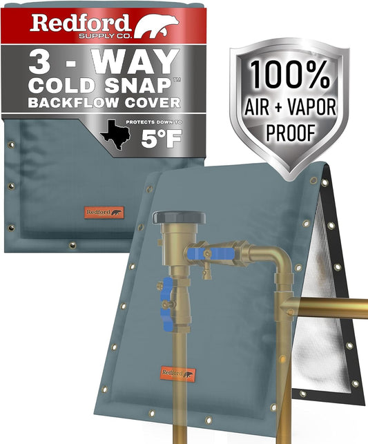 3-Way Opening Backflow Cover (Gray)