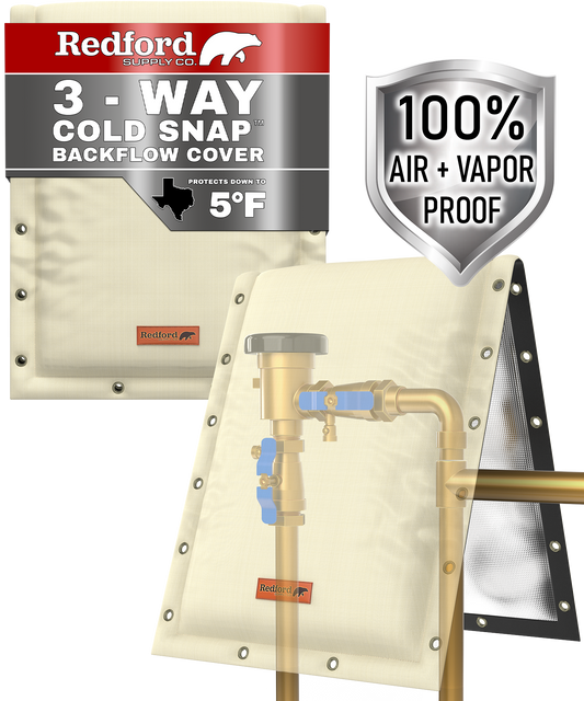 3-Way Opening Backflow Cover (Beige)