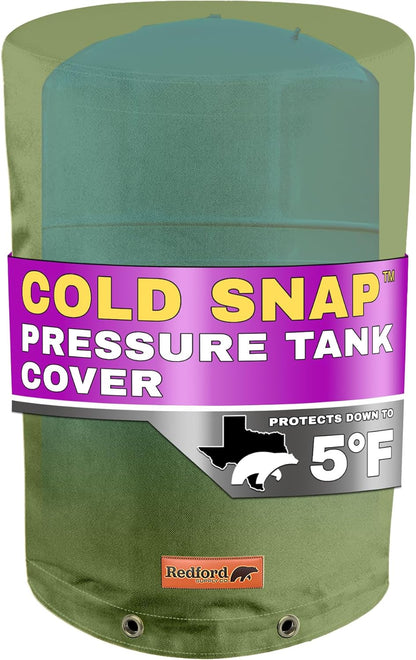 Cold Snap Wellhead Cover™ Prevents Costly Repairs Due to Freezing Weather - Easily Slips On and Off for Fast Concealment
