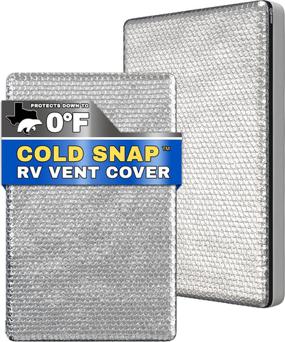 RV Roof Vent Cover 14"W x 22"L x 3"H - RV Vent Covers for Roof, RV Skylight Cover, RV Vent Insulator, RV Sunroof Skylight Cover, Skylight Covers for Outside Home (White)