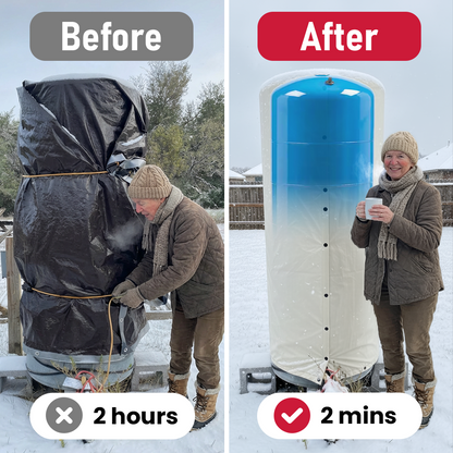 Cold Snap™ Pressure Tank Insulation Cover