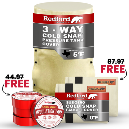 Cold Snap™ Pressure Tank Insulation Cover