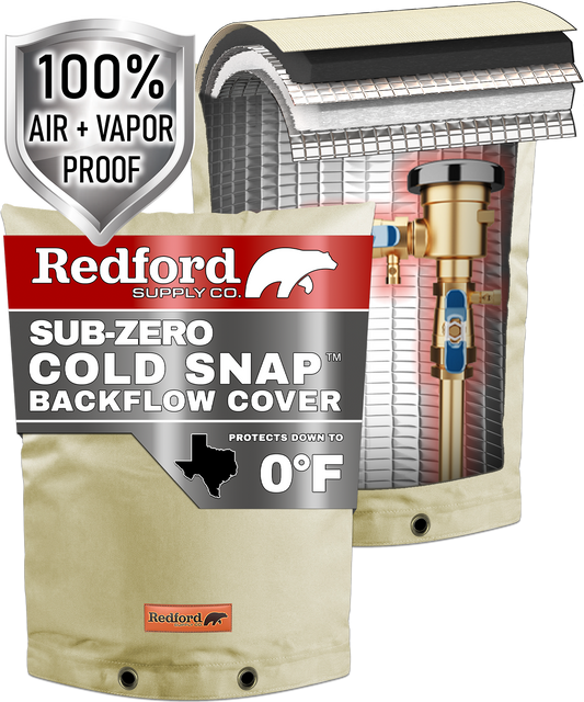 0°F Cold Snap™ Backflow Cover (Beige)