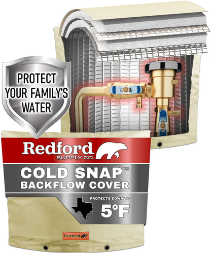 Cold Snap (5°F) Backflow Preventer Cover (Beige)