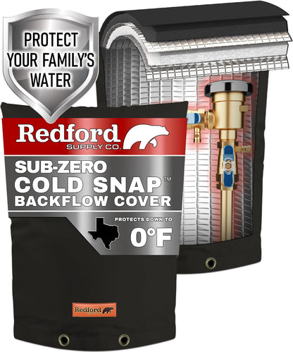 Cold Snap (0°F) Backflow Preventer Cover (Black)