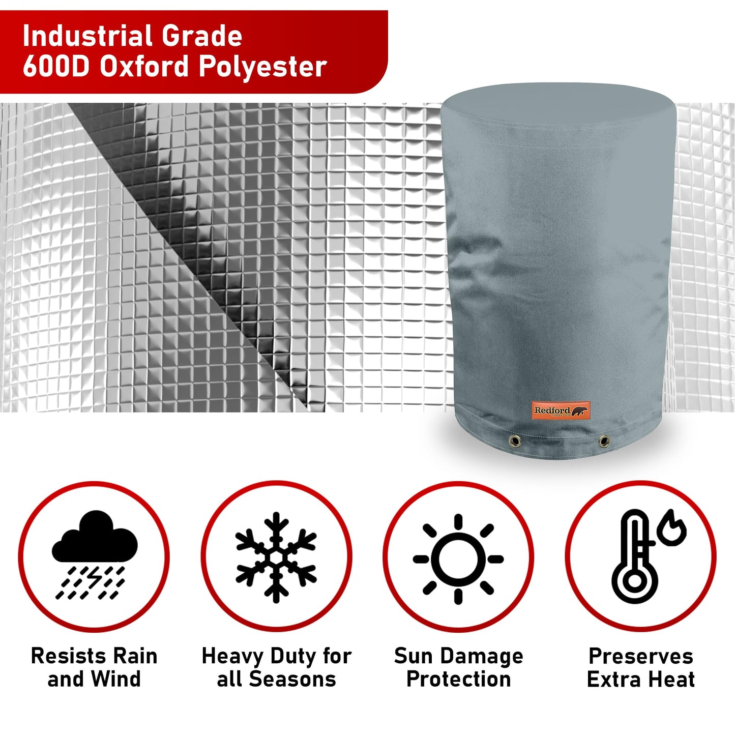 Cold Snap Pressure Tank Cover (Gray)