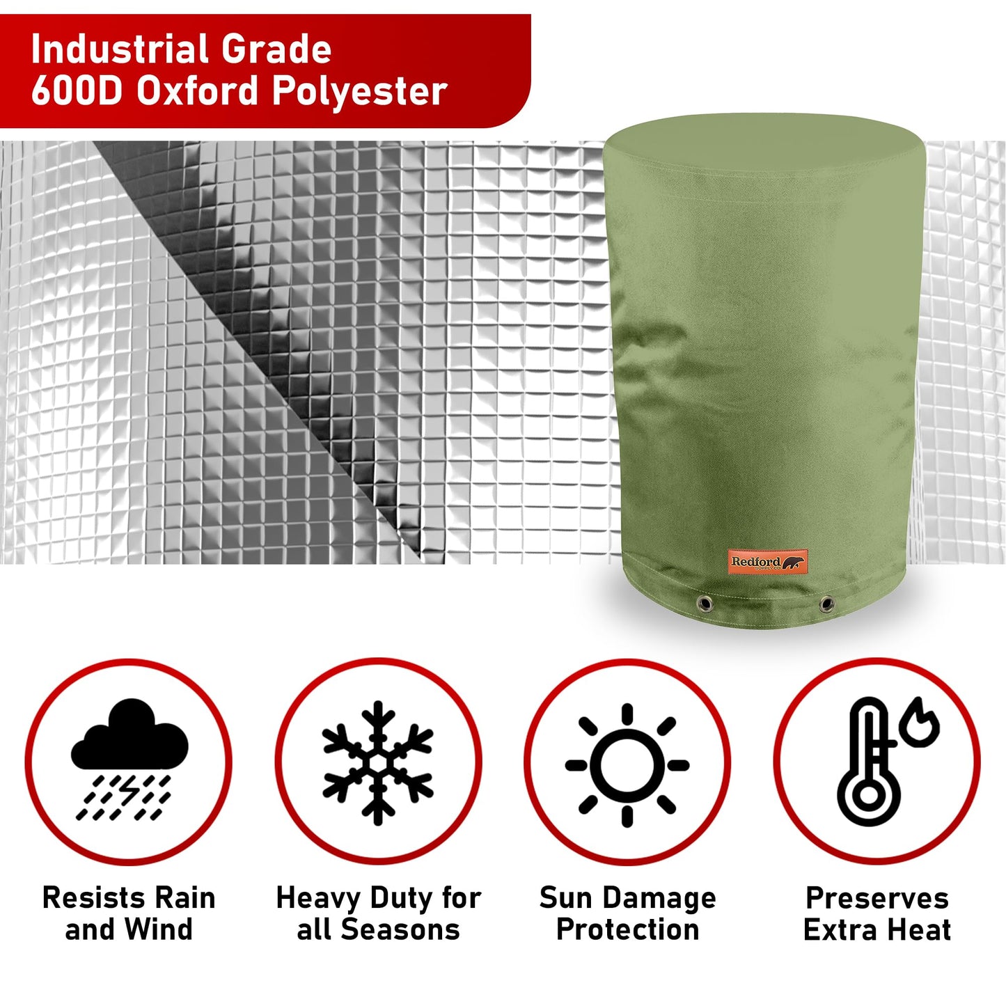 Cold Snap Well Pump Cover (Green)