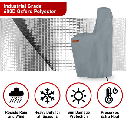 Cold Snap Water Softener Covers (Gray)