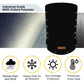 Customizable Cold Snap Wellhead Cover™ Prevents Costly Repairs Due to Freezing Weather - Easily Slips On and Off for Fast Concealment (Black)