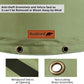 Customizable Cold Snap Wellhead Cover™ Prevents Costly Repairs Due to Freezing Weather - Easily Slips On and Off for Fast Concealment (Green)