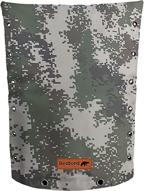 Customizable Cold Snap Double Wall™ Backflow Cover Easily Wraps Over Pipes for Fast Concealment - Prevents Costly Repairs Due to Freezing Weather (Camo)