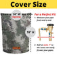 Customizable Cold Snap Double Wall™ Backflow Cover Easily Wraps Over Pipes for Fast Concealment - Prevents Costly Repairs Due to Freezing Weather (Camo)
