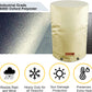 Cold Snap Wellhead Cover™ Prevents Costly Repairs Due to Freezing Weather - Easily Slips On and Off for Fast Concealment (Beige)
